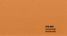 Oracal 970RA  920  Wrap Folie  Mat Bronze Metallic