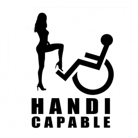 Handi Capable Sticker