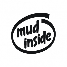 Mud Inside sticker