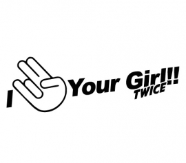 I Shocker Your Girl Twice !! Sticker