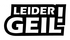 Leider Geil Motief 2 sticker