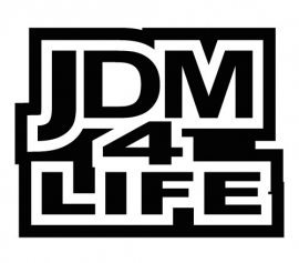 JDM 4 Life Sticker Motief 1