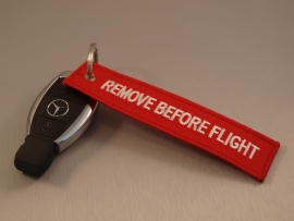 Remove Before Flight Sleutelhanger