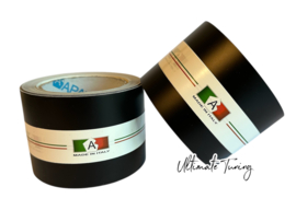 APA Mat Zwart De Chrome Wrap Folie / Tape  | 8cm x 10meter