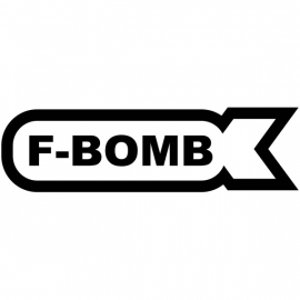 F BOMB sticker