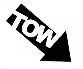 TOW sticker