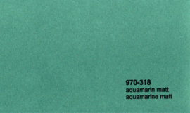 Oracal 970RA 318M Aquamarine Mat Wrap Folie