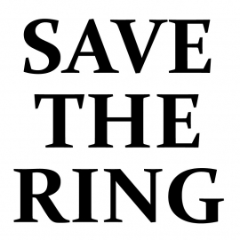 Save The Ring Sticker