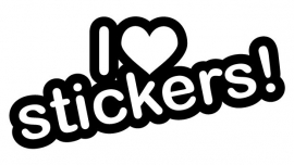 I Love Stickers JDM  sticker