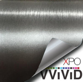 VVIVID Gunmetal Brushed Steel Wrap Folie