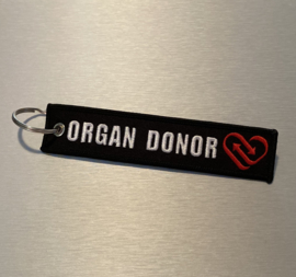 ORGAN DONOR Sleutelhanger