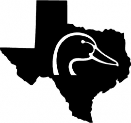 Texas State Duck Motief 2 sticker