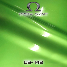Omega Skinz Glans Mean Green Racing Machine Wrap Folie