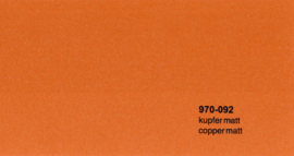 Oracal 970RA  092  Wrap Folie  Mat Koper Metallic