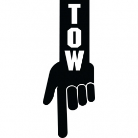 TOW Finger JDM Sticker