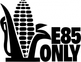 E85 Only Sticker