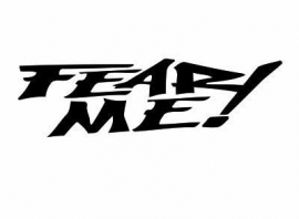 Fear Me Motief 2 sticker