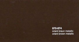 Oracal 970RA 874  Wrap Folie  Glans Orient Bruin Metallic