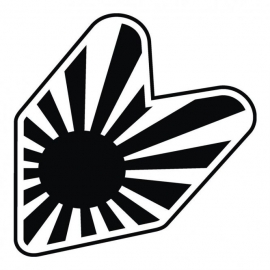 Wakaba Motief 1 Sticker