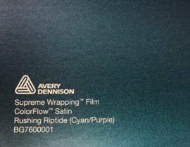 Avery SWF Wrap ColorFlow Satin Rushing Riptide ( Cyan/Purple)