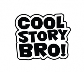 Cool Story Bro Motief 1 sticker