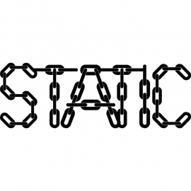 Static Motief 4 Sticker