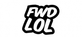 FWD LOL sticker