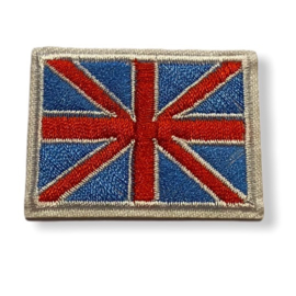 Great Britain Vlag Badge Strijk Patch |  4,5 x 3,5 cm