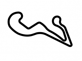 Atlanta Motor Speedway Full Course Circuit Sticker