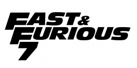 Fast and Furious 7  Sticker