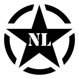 Army Ster NL Sticker Motief 14