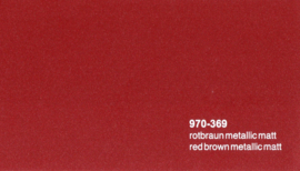 Oracal 970RA  369  Wrap Folie  Mat Rood Bruin Metallic