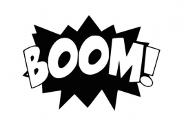 BOOM Sticker