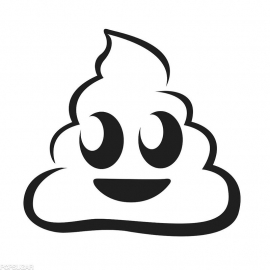 Emoji Poo Sticker