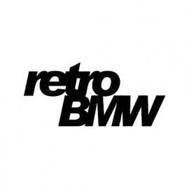 Retro BMW  Sticker