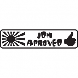 JDM Aproved Sticker