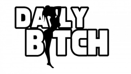 Daily Bitch Motief 2  sticker