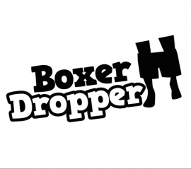 Boxer Dropper Motief 1 sticker