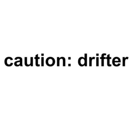Caution: Drifter JDM Sticker