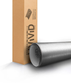 VVIVID Aluminum Brushed Steel Wrap Folie