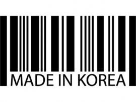 Made in Korea sticker