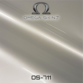 Omega Skinz Glans Pearl Necklace Metallic Wrap Folie
