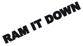 Ram It Down Sticker