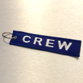 CREW Sleutelhanger Blauw