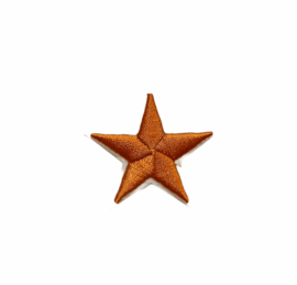 Army Ster Strijk Patch Oranje | 4,5 x 4,5 cm