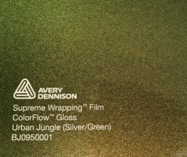 Avery SWF Wrap ColorFlow Glans Urban Jungle ( Silver/Green)