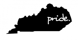Kentucky State Pride  sticker