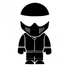 The STIG Motief 1 Sticker