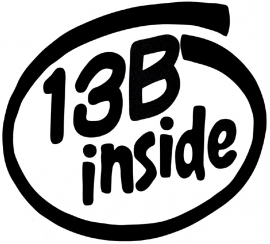 13B Inside Sticker