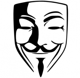Anonymous Motief 1 sticker
